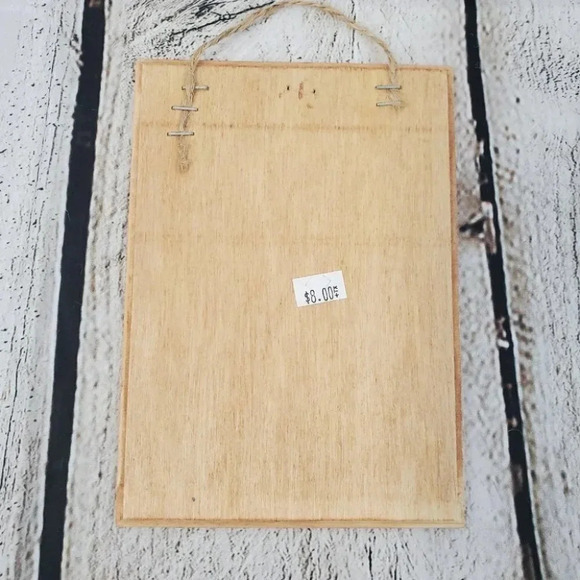 Lift a Latte 7in Wood Sign - Picture 2 of 3